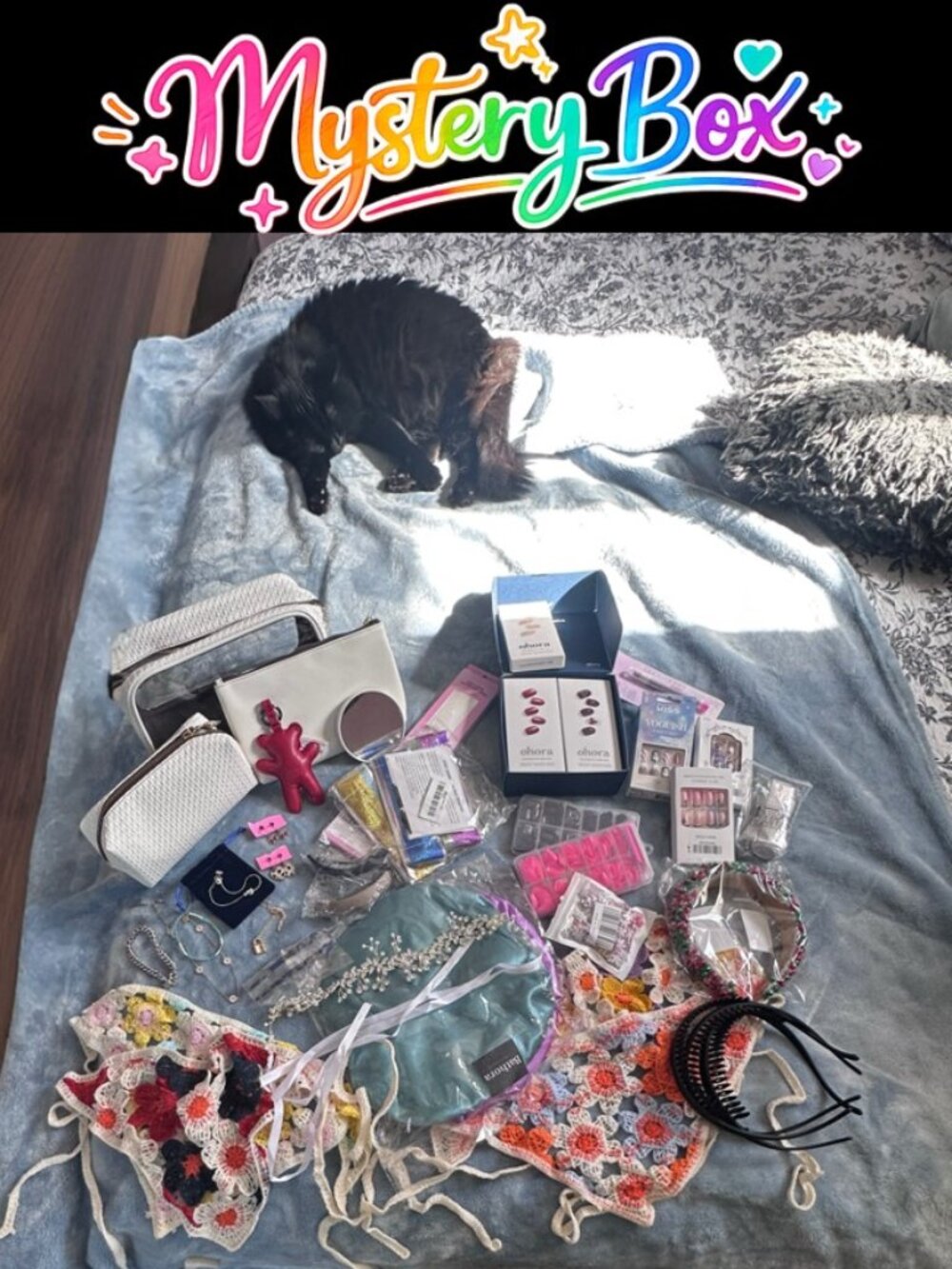 "Mystery" Box- jewelry, hair care, nail care